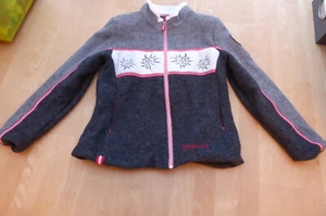 Wolljacke Jacke Damen Almgwand Modell Hinterglemm grau Gr. 42 TOP - Bild 1 von 2