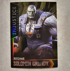 INJUSTICE GODS AMONG US 11/100 Holofoil Card REGIME SOLOMON GRUNDY SERIES 1 - Picture 1 of 2