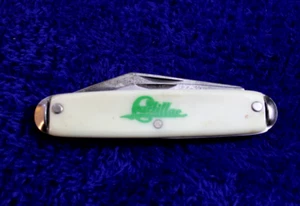 Novelty Cadillac 2 Blade Pocket Knife Accessory Tool CTS Seville Made in USA GM - Picture 1 of 12