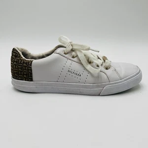 Tommy Hilfiger Sneakers Womans Size 7 White - Picture 1 of 11