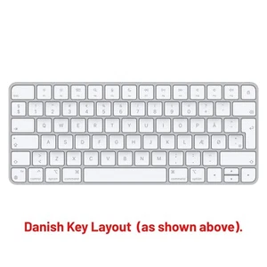 Apple Magic Wireless Keyboard (2021 2nd Gen) ***DANISH Layout*** MK2A3DK/A A2450 - Picture 1 of 6