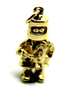 Kaedesigns New Heavy 9ct Yellow Gold / 375 Solid Ned Kelly Pendant - Imagen 1 de 12
