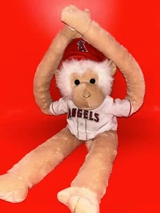 ANGELS BASEBALL California RALLY MONKEY Creme/Weiß MLB - 18" - Bild 1 von 7