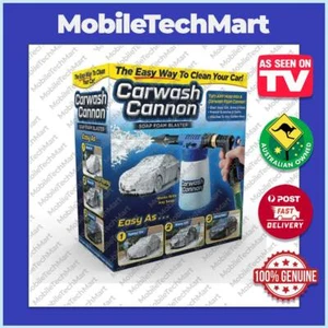 Car Wash Cannon◉AS SEEN ON TV◉Soap Foam Blaster◉Any Garden Hose◉Car Truck Bike◉ - Picture 1 of 4