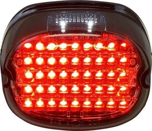 Fanale posteriore LED dinamico personalizzato per Harley Davidson FLD 1690 2012-2013 fumo - Foto 1 di 5