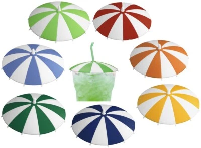 Glasabdeckung für Trinkgläser mit Öffnung für Strohhalm gegen Fliegen, Pollen,.. - Bild 1 von 3