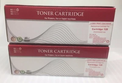 Canon CRG-128 CNM3500B001AA Compatible with HEWLETT PACKARD CE278A 78A LOT 2 - Image 1 of 4