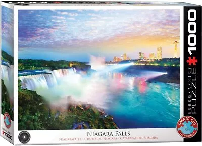 Niagara Falls 1000 piece jigsaw puzzle by Eurographics 680mm x 480mm - Image 1 of 3