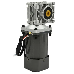 Efficient 120W Worm Gear Reducer Gearbox RV30 Worm Gear Motor High Torque - Picture 1 of 24