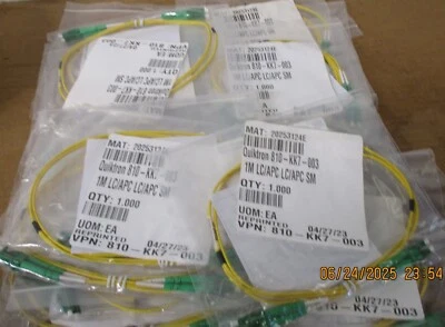 12 Fiber Optics-1M LC/APC LC/APC SM Duplex - Image 1 of 4