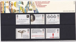 GB 2004 MNH SELLO REAL SOCIEDAD DE LAS ARTES RSA Paquete de Presentación Nº 362 - Imagen 1 de 1