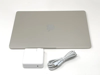 Apple Macbook Air M2 Chip 8-Core 15in 512GB SSD 8GB RAM 2023 Starlight Excellent - Image 1 of 4