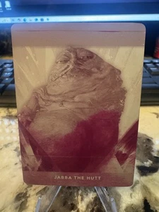 2024 Topps Masterworks Jabba The Hutt Printing Plate 1/1 - Picture 1 of 2