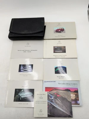 Mercedes Benz Clase M 2002 manual del propietario con estuche ML320 350 500 55AMG Foto 1 de 4