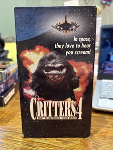 CRITTERS 4 (VHS, 1992) - Promo Screener - Sci-Fi Horror - Rare - movie film - Foto 1 di 14