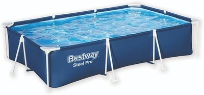 Bestway | Steel Pro Frame Pool | 300x201x66 cm | dunkelblau | eckig | ohne Pumpe - Bild 1 von 4