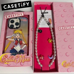 CASETiFY x Sailor Moon Collaboration Case for iPhone 14 Pro & Strap JAPAN NEW - Picture 1 of 14