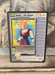 DBZ Dragon Ball Z Gohan, The Winner 134 CCG Unlimited Cell Saga DBZ CCG MP - Foto 1 di 7