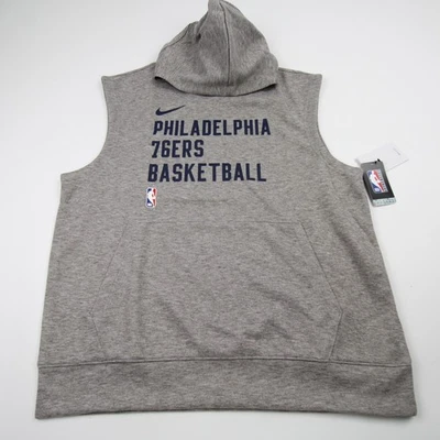 Philadelphia 76ers Nike NBA Authentics Dri-Fit Sudadera Para Hombre Gris Nueva Foto 1 de 4