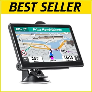 2025 GPS Navigator with 7" Touchscreen for Car, Truck & RV - Voice Guidance - Picture 1 of 8