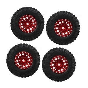 4pcs RC Reifen Und Set Aluminium Alloy Rims Hub Gummireifen Für FO - Bild 1 von 24