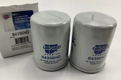 (2) Filtro de aceite Carquest 84356HD - Reemplaza PH5343, LF3537, MD135737, 51356 57356 Foto 1 de 3