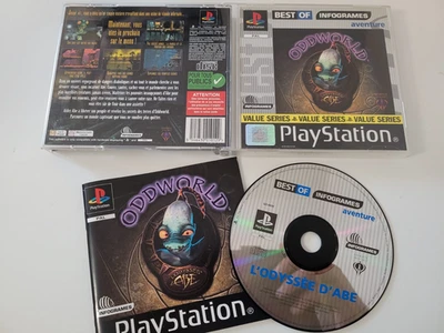 Oddworld Abe's Oddysee [Best Of Infogrames] sur PS1  (PAL Playstation) FR 1997 - Bild 1 von 4