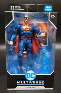 Figura de acción DC Multiverse Superman DC Rebirth McFarlane 2021 sin usar, en caja todavía sellada - Imagen 1 de 6