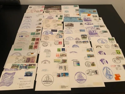 50 x 船后 PAQUETBOT 盖全球收藏 -- 请参阅扫描 (39) — 第 1/4 张图片