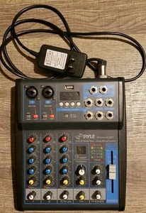 Pyle PMXU43BT Console Mixer Audio 4 Canali Digitale 48V - Foto 1 di 13