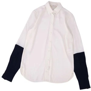 CELINE Shirt Phoebe Shirt Blouse Long Sleeve Silk Tops Womens Made in Italy 36 - Picture 1 of 7