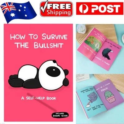 HOW TO SURVIVE THE BULLSHIT English Self Curing Life Knowledge Book For Beginner - image 1 of 4