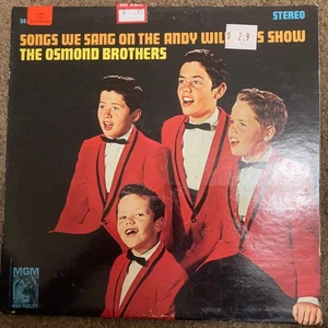 The Osmonds / Songs We Sang On The Andy Williams Show / Vinyl / Vocalgroup - Imagen 1 de 3