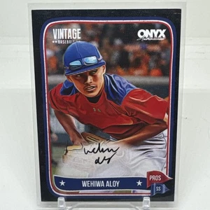 Onyx Vintage Wehiwa Aloy RC 2024 negro automático/5 VAWEAL Baltimore Orioles #1 - Imagen 1 de 3