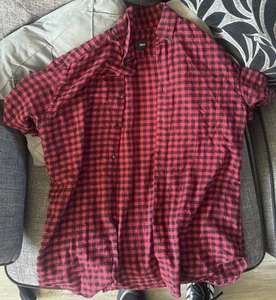 Asos Ultimate Gingham Shirt Mens Size Small - Relaxed- ‘fits M’ Too, Summer ☀️ - Picture 1 of 3