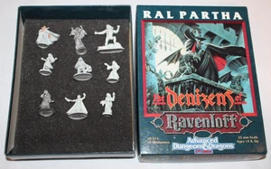 1991 Ral Partha Dungeons & Dragons Ravenloft Denizens Boxed set 10-511 Rare 9/10 - Picture 1 of 10