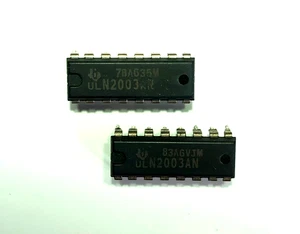 ULN2003AN Darlington array PDIP-16 Genuine Texas Instruments part x 2 pcs - Picture 1 of 1
