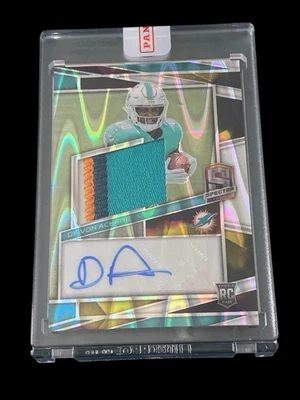 2023 Panini Spectra Devon Achane Supernova RPA 59/70 - Image 1 of 3
