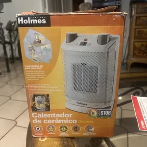 Holmes Portable Ceramic Space Heater HCH-4077 1500 W Original Box & Manual (G) - Picture 1 of 4