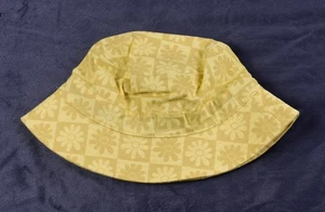 Neu mit Etikett Culture Fly Daisy Fischerhut kariertes Brett gelb Reg $ 26 - Bild 1 von 6