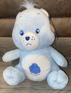 Vintage Nanco Care Bears Grumpy Bear 10 Zoll blau Plüsch 2003 Neu mit Etikett - Bild 1 von 8