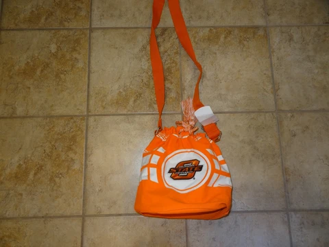 Oklahoma State University Bucket Bag / Purse **NWT** So Cute! Cover