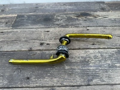 Gold Bmx Crank Set 165 Vintage Old School  Foto 1 de 4