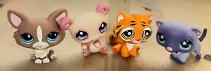 Littlest Pet Shop LPS coniglietto coniglio #95, furetto #482, panda #1328, tigre #905 - Foto 1 di 11