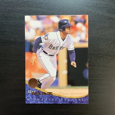 1994 Leaf #250 Alex Diaz Milwaukee Brewers - Image 1 of 2