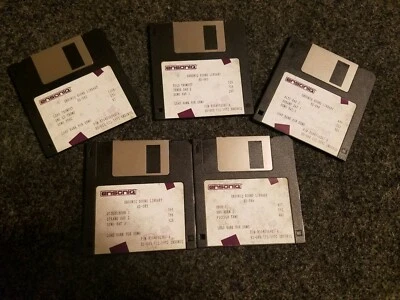 ENSONIQ EPS16+ SOUND LIBRARY SL-14 EPS / EPS16+ / ASR 10/88 (5) DISK SET - Bild 1 von 4