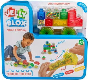 Goliath Jelly Blox Vrooom! LKW Bausatz Bausteine drücken, dehnen, zerdrücken - Bild 1 von 7