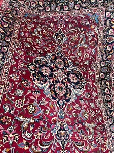 Eleganter Handgeknüpfter Orientteppich Mesched Signiert 310x205 cm carpet rug - Bild 1 von 24
