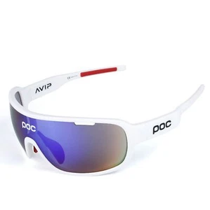 POC Polarized Sports cycling Sunglasses bike glasses riding goggles with 5 lens - Picture 1 of 58