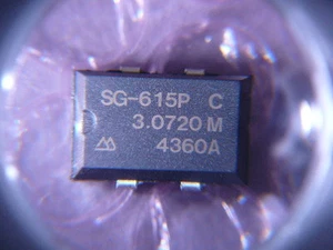 SEIKO EPSON SG-615P 3.072MHz CMOS TTL XO Standard Oscillator SMD 5V Qty.5 - Picture 1 of 1